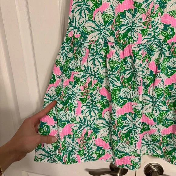 Lilly Pulitzer Two Piece Floral Skirt Set - Picture 6 of 7